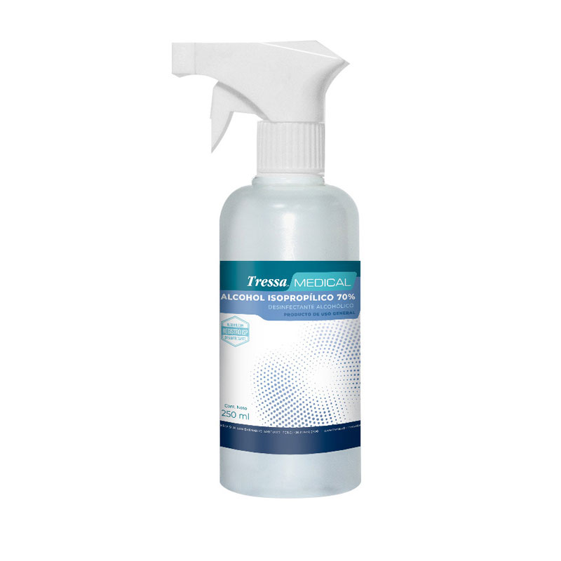 Alcohol Isopropílico 70°  Spray 250ml